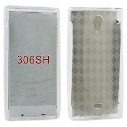 Sharp Aquos Crystal H306 Soft TPU Gel Case (Clear)